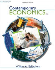 Cover of: Contemporary Economics