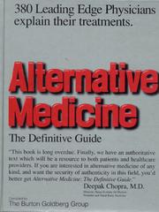 Cover of: Alternative Medicine by Burton Goldberg Group