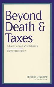 Cover of: Beyond death & taxes: old questions, new answers : a guide to the new estate planning