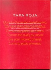 Cover of: Tapa roja: desde el poema homónimo de Jesús Cuadrado
