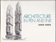 Cover of: Architecture in pen and ink