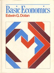 Cover of: Basic economics by Edwin G. Dolan