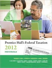 Cover of: Prentice Hall's Federal Taxation 2012 Individuals / Edition 25