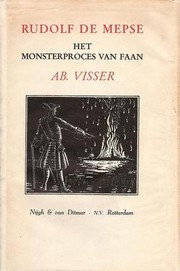 Cover of: Rudolf de Mepse: het monsterproces van Faan