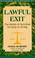 Cover of: Lawful exit
