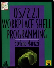 Cover of: OS/2 2.1 Workplace Shell Programming