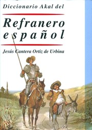 Cover of: Diccionario Akal del refranero español