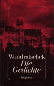 Cover of: Die Gedichte