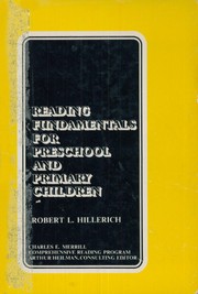 Cover of: Reading fundamentals for preschool and primary children