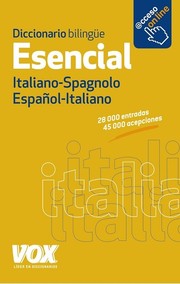 Cover of: Diccionario Esencial Italiano - Ita/Spa Spa/Ita