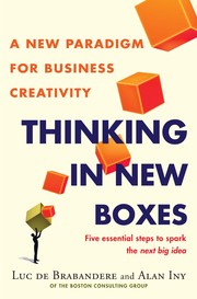 Cover of: Thinking In New Boxes by 