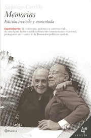 Cover of: Memorias by Santiago Carrillo