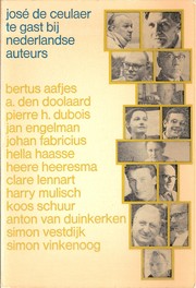 Cover of: Te gast bij Nederlandse auteurs.