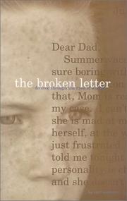 Cover of: The Broken Letter, Divorce Through The Eyes of a Child