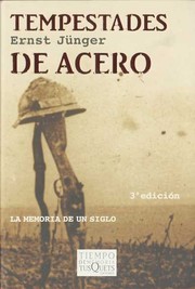 Cover of: Tempestades de acero: La memoria de un siglo