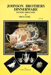 Johnson Brothers Dinnerware by Mary J. Finegan