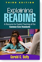 Cover of: Explaining Reading Third Edition by Gerald G. Duffy