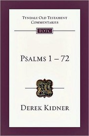 Cover of: Psalms 1-72 by Derek Kidner