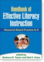 Cover of: Handbook of Effective Literacy Instruction : Research-Based Practice K-8 by Barbara M. Taylor, Nell K. Duke