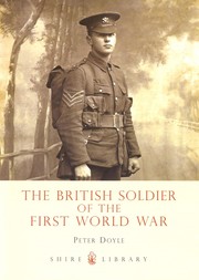 Cover of: The British soldier of the First World War