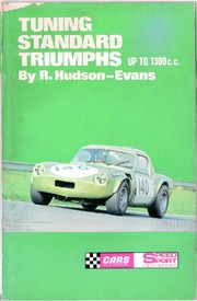 Tuning Standard Triumphs up to 1300 cc by Richard Hudson-Evans