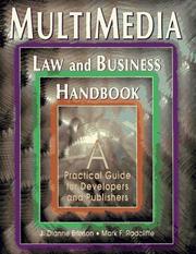 Cover of: Multimedia : Law and Business Handbook | J. Dianne Brinson