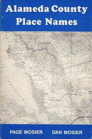 Alameda County place names by Page Mosier