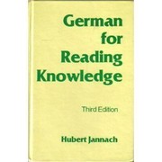 Cover of: German for reading knowledge