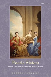 Cover of: Poetic Sisters: Early Eighteenth-Century Women Poets