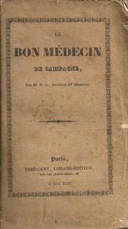 Cover of: Le bon médecin de campagne