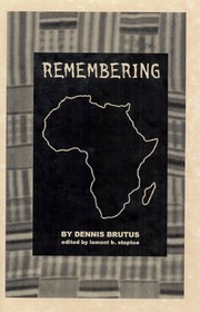 Cover of: Remembering