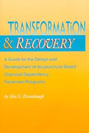 Cover of: Transformation and Recovery by Alex Brumbaugh