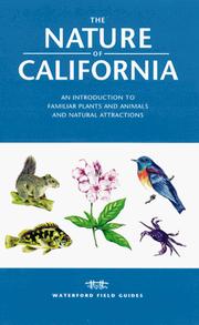 Cover of: The Nature of California by 