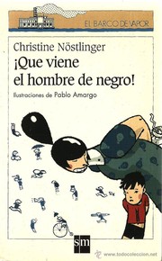 Cover of: ¡Que viene el hombre de negro!