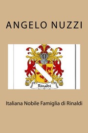 Cover of: Italiana Nobile Famiglia di Rinaldi by 