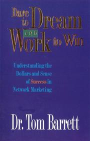 Cover of: Dare to Dream and Work to Win