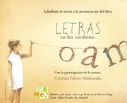 Cover of: Letras en los cordones