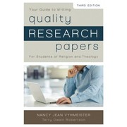 Cover of: Your guide to writing quality research papers by 