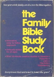 The Family Bible study book by Betsey D. Scanlan