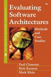 Cover of: Evaluating Software Architectures: Methods and Case Studies by 