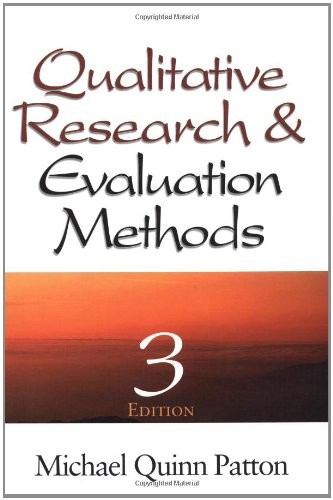 book qualitative research and evaluation methods