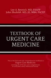 Cover of: Textbook of Urgent Care Medicine