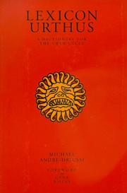 Cover of Lexicon Urthus