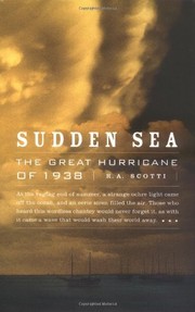 Cover of: Sudden sea: the Great Hurricane of 1938
