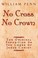 Cover of: No Cross, No Crown