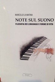 Note sul suono. Filosofia dei linguaggi e forme di vita by Marcello La Matina