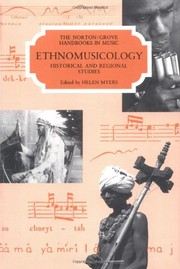 Cover of: Ethnomusicology: Historical and Regional Studies