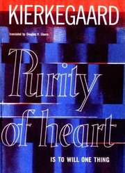 Cover of: Purity of Heart (Harper Torchbooks) by 