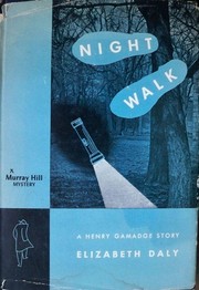 Cover of: Night Walk | Elizabeth Daly
