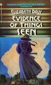 Cover of: Evidence of Things Seen